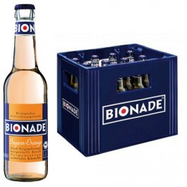 Bionade Ingwer-Orange 12x0,33l Kasten Glas 